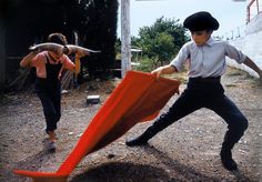 PROVENCE, FRANCE (BOY MATADORS). 1959