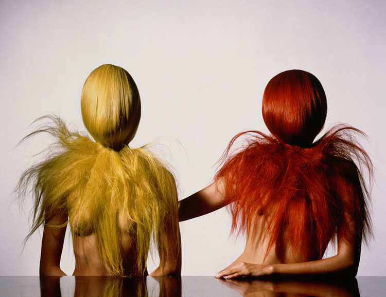 Two Hairy Young Women, New York, 1995